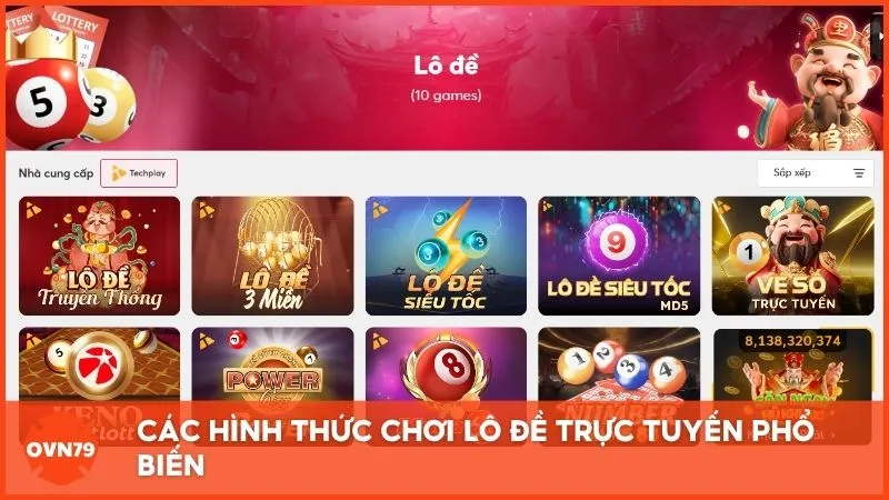 Các hình thức chơi lô đề trực tuyến phổ biến